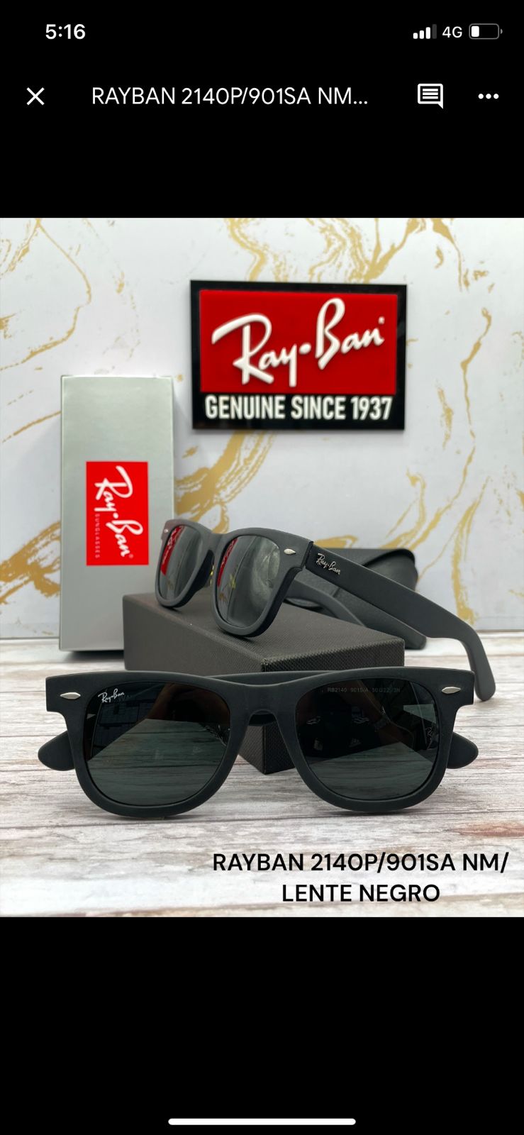 RAYBAN WAYFARER
2140- ACETATO