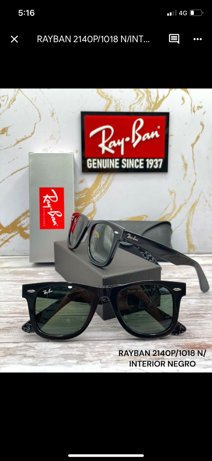 RAYBAN WAYFARER
2140- ACETATO